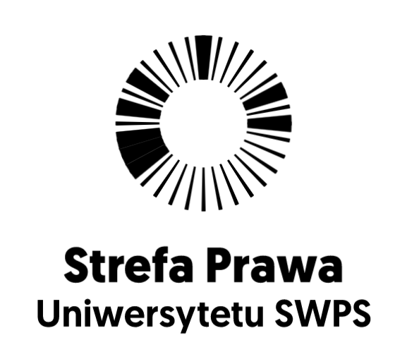 Logo Strefy Prawa Uniwersytetu SWPS