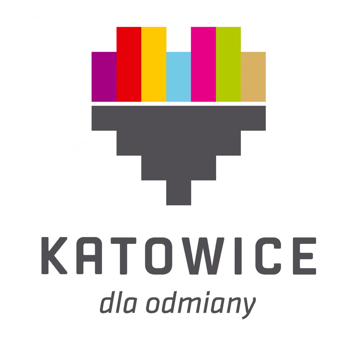 katowice logo pion kolor