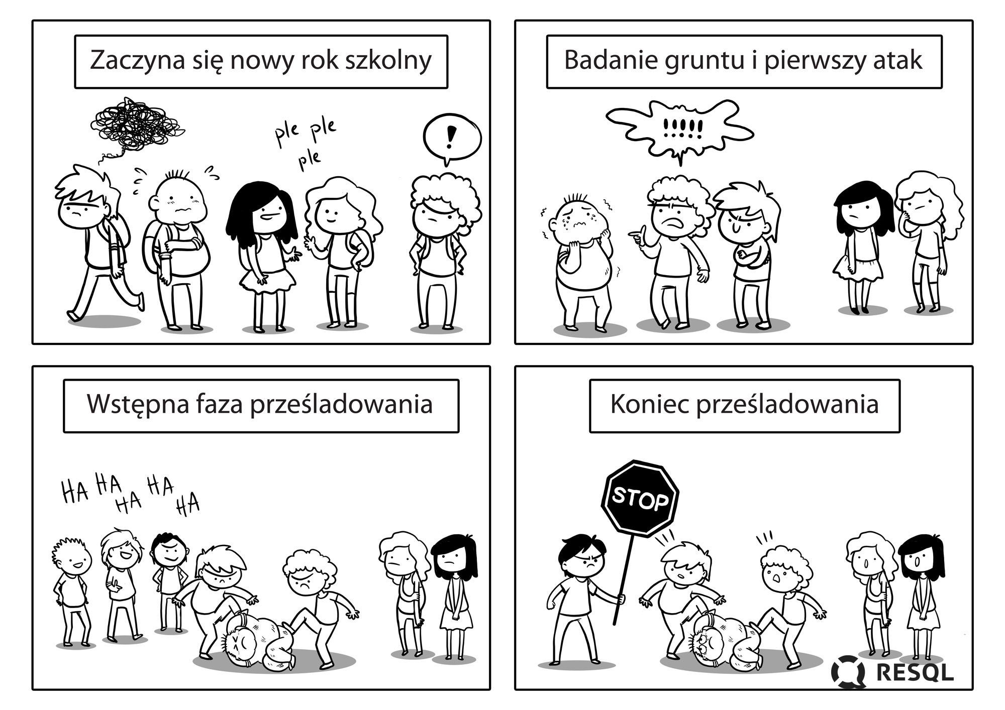 komiks przesladowanie