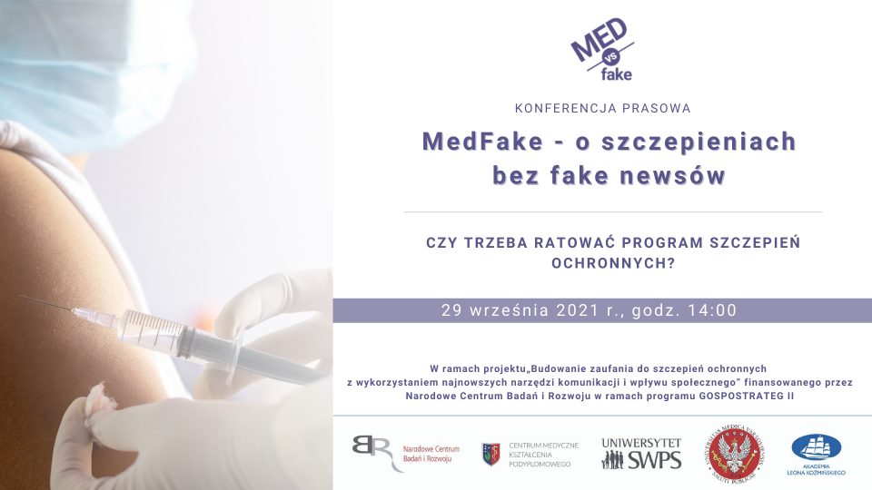 MedFake o szczepieniach bez fake newsow