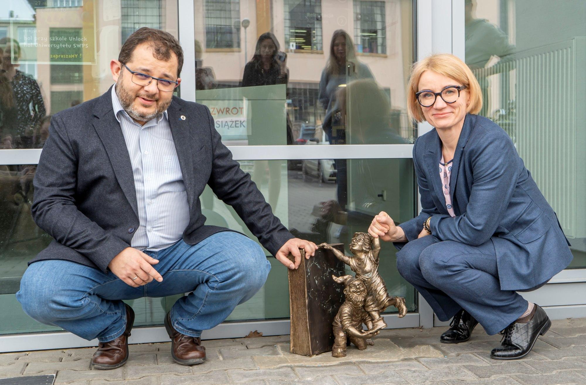 Uniwersytet SWPS we Wrocławiu ma swoje jubileuszowe Krasnale