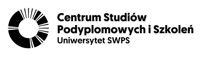 Logo Centrum Studiów Podyplomowych i Szkoleń Uniwersytetu SWPS