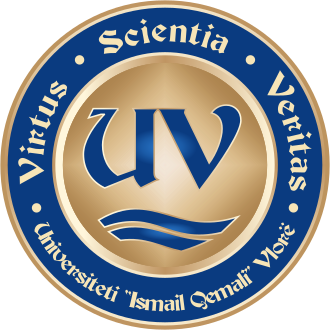 Uniwersytet we Vlorze – logotyp