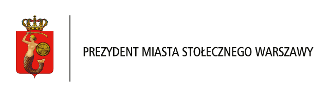 Logo Prezydenta Miasta Stołecznego Warszawy