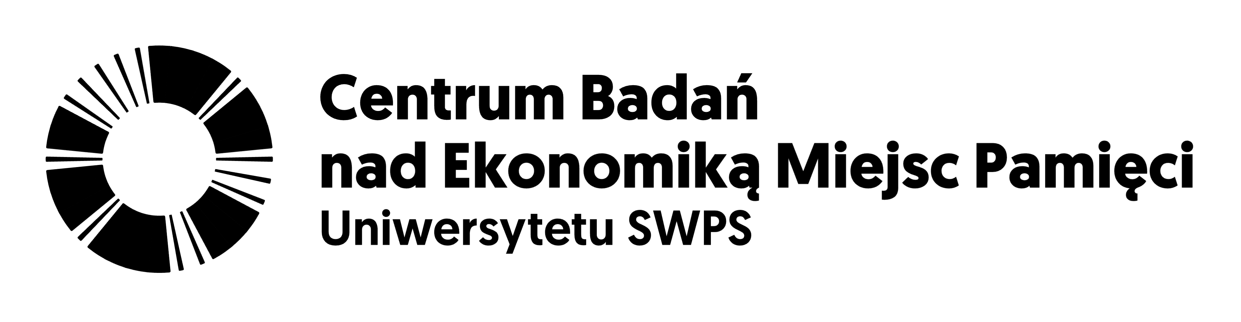 Logo Centrum Badań nad Ekonomiką Miejsc Pamięci