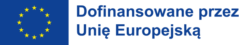 Logo: Dofinansowane przez Unię Europejską