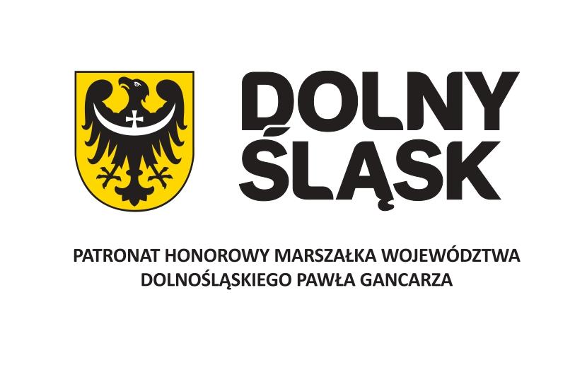 Logo: Dolny Śląsk. Patronat honorowy marszałka Województwa Dolnośląskiego Pawła Gancarza
