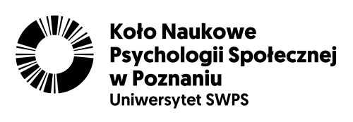 Logo: Koło Naukowe Psychologii Społecznej w Poznaniu, Uniwersytet SWPS