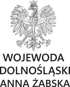 Logo: Wojewoda Dolnośląski Anna Żabska