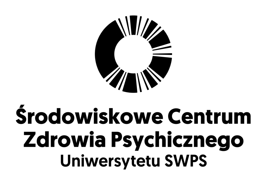 Logo Środowiskowego Centrum Zdrowia Psychicznego Uniwersytetu SWPS