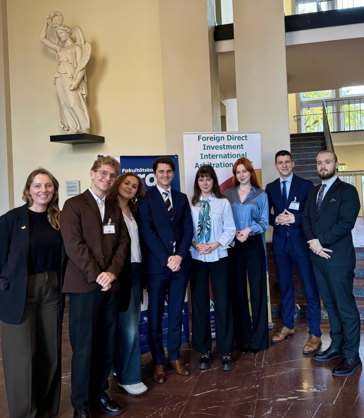 Drużyna USWPS na konkursach FDI Moot Court