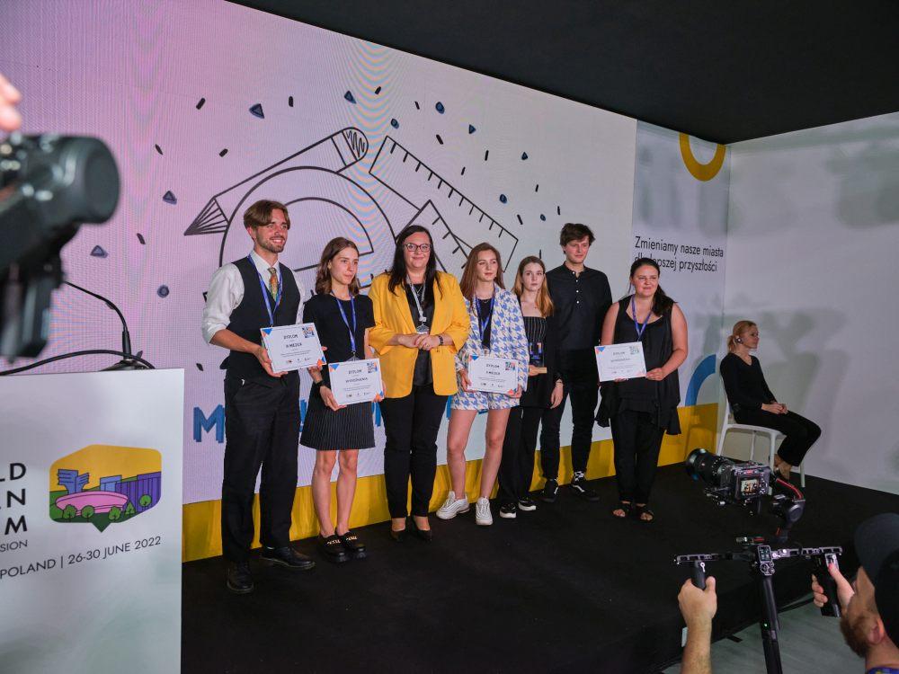 Laureaci i laureatki konkursu „Urban_In. Miasto dla każdego” w kategorii „Miasto zielonej transformacji”