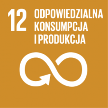 Odpowiedzialna konsumpcja i produkcja ikona dwunastego celu zrównoważonego rozwoju