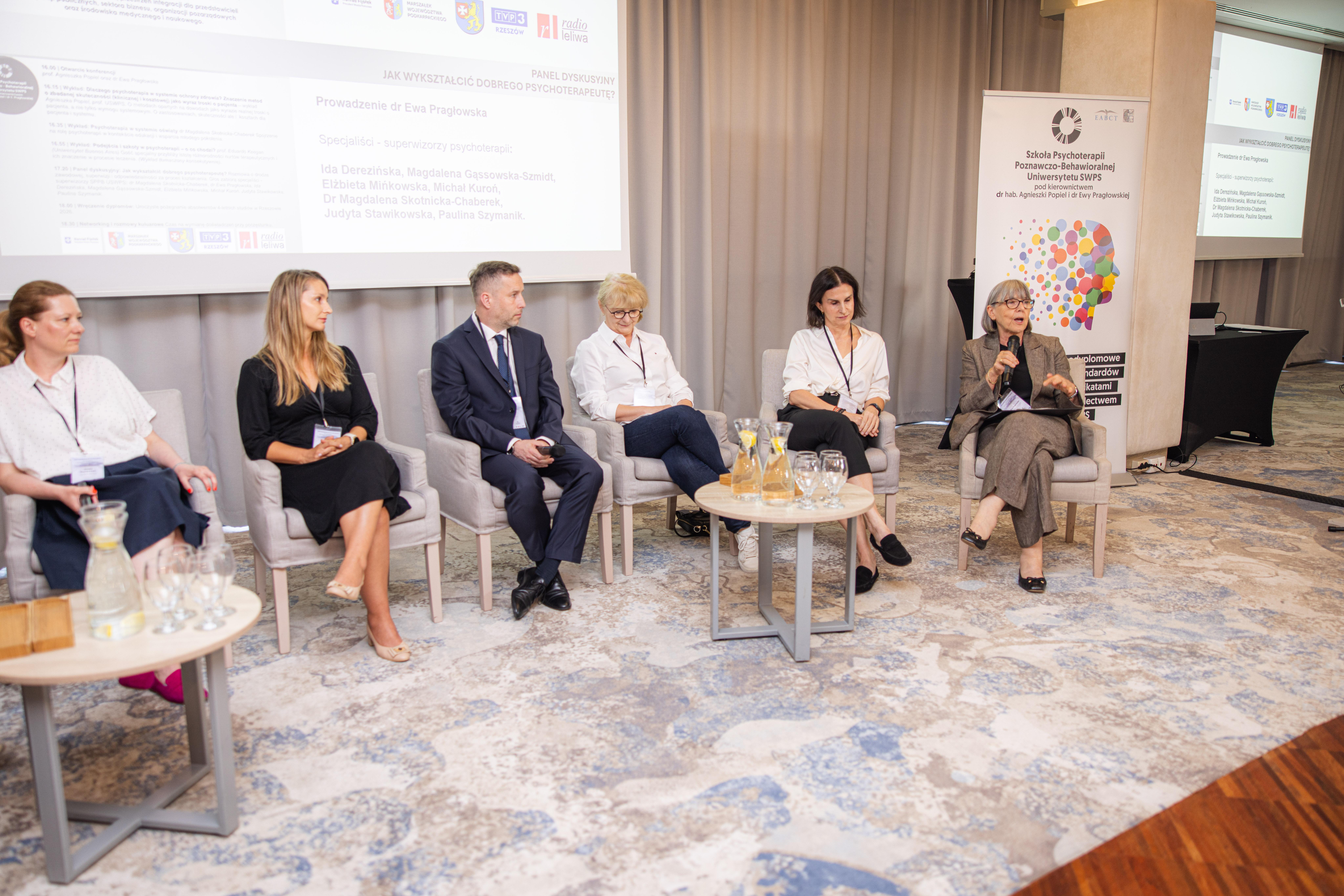 „Odpowiedzialni za pacjenta: psychoterapia w systemie ochrony zdrowia, oświacie i nie tylko” Zdj. materiały USWPS