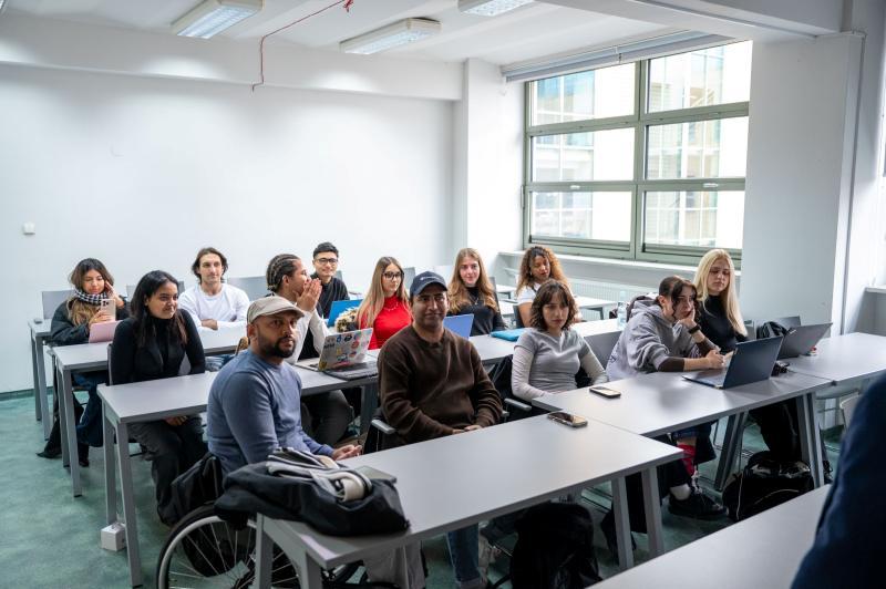 Wykład podczas kursu ERUA "Oblicza sprawiedliwości" na Uniwersytecie SWPS 