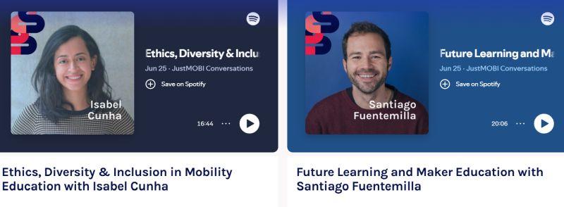 Podcasty JustMOBI