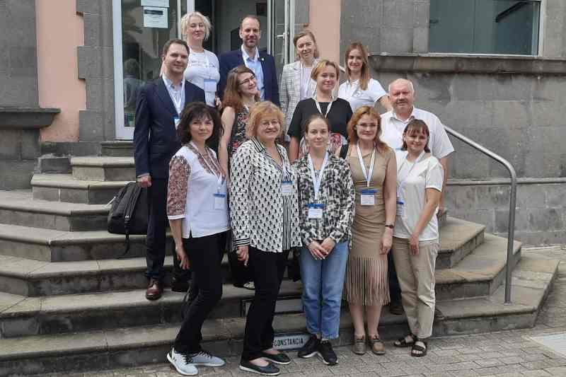 Reprezentacja z ukraińskich uniwersytetów na konferencji ERUA InnoEducatic