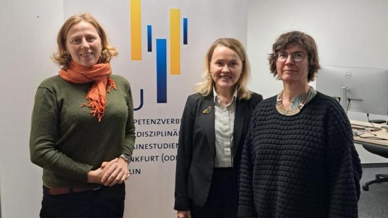 Osoby akademickie z Ukrainy z wizytą na Uniwersytecie Viadrina, Niemcy 2024