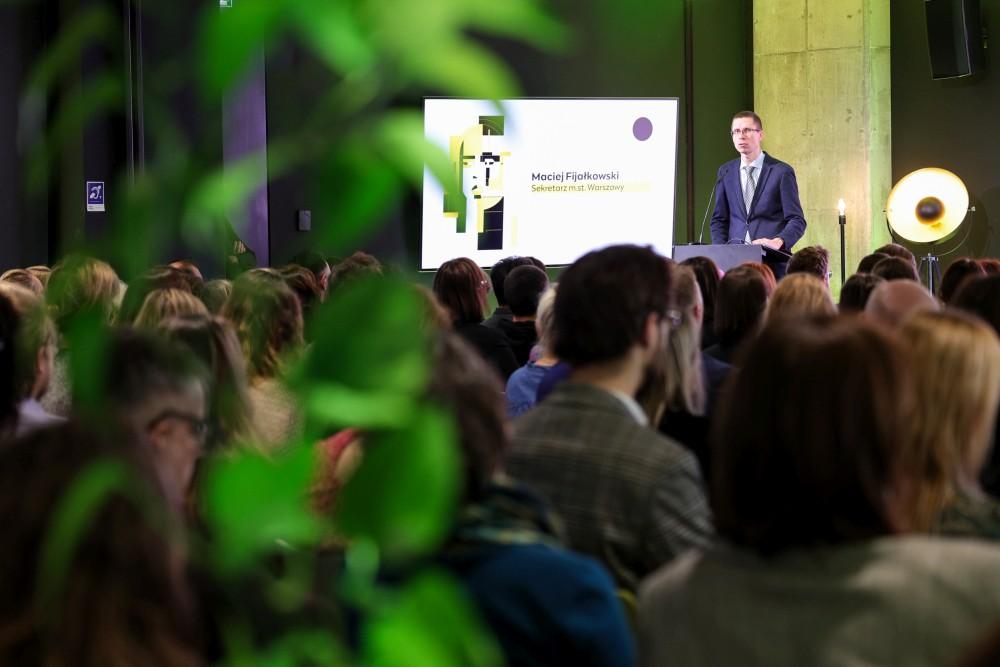 Konferencja dotycząca etycznej AI w Warszawie, zdj. Szymon Pulcyn