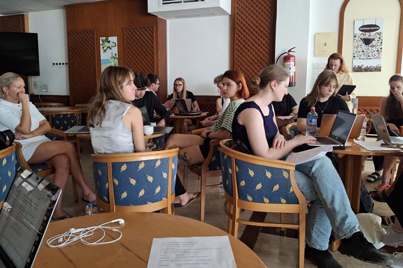 Warsztaty podczas Szkoły Zimowej ERUA na Cyprze