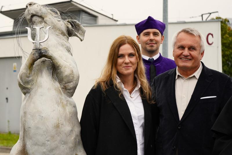 Odsłonięcie Pomnika Szczura Eksperymentalnego