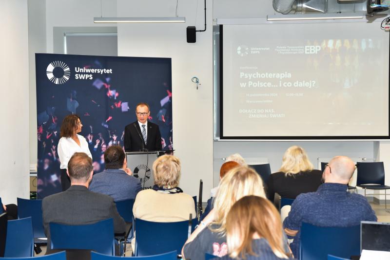 Zdjęcie z konferencji „Psychoterapia w Polsce… i co dalej?