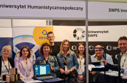 Innowacyjne projekty Uniwersytetu SWPS na targach PACTT Science Business Innovation EXPO 2022