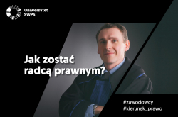 Jak zostać radcą prawnym – spotkanie online z cyklu #Zawodowcy