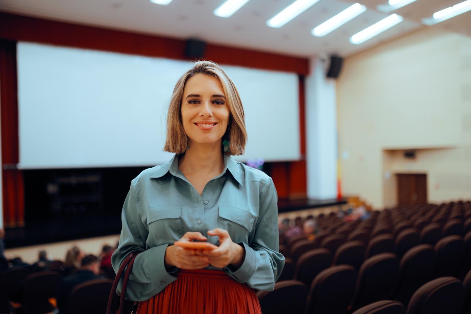 Animatorka kultury w teatrze