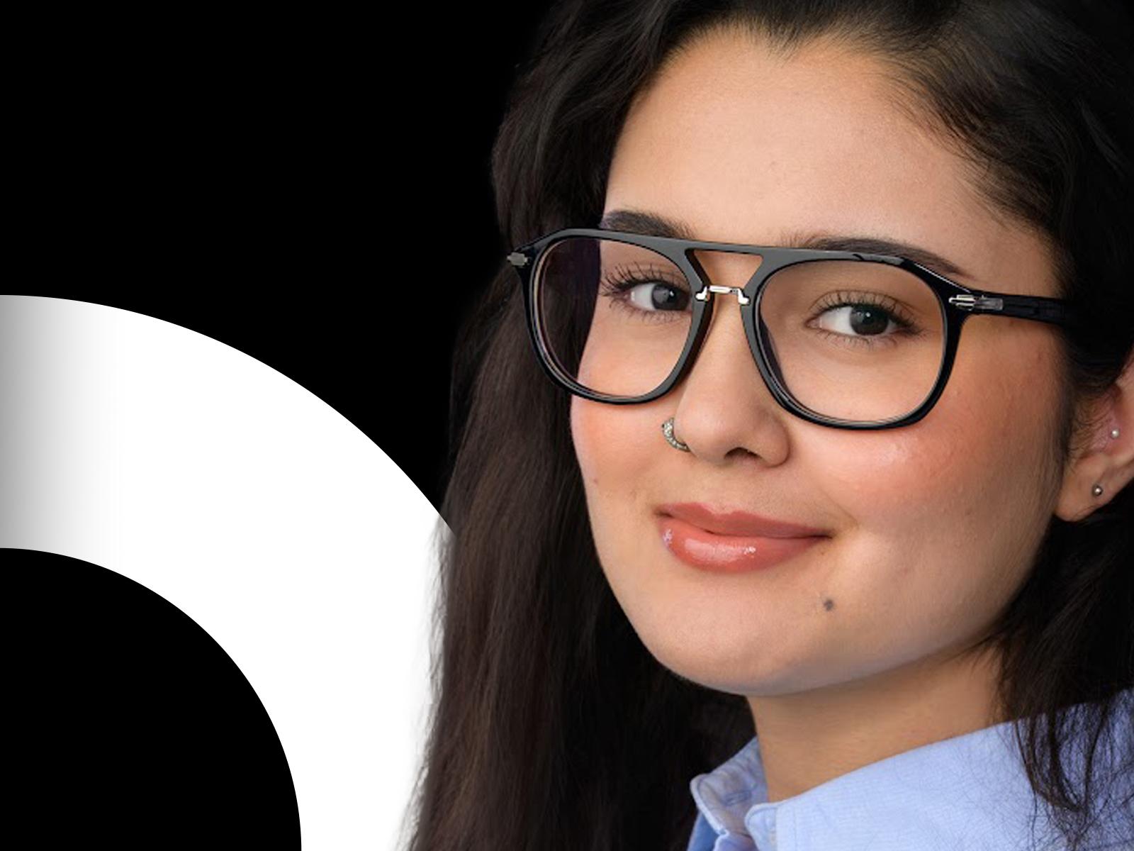 Sahar Kargar, studentka z Uniwersytetu SWPS